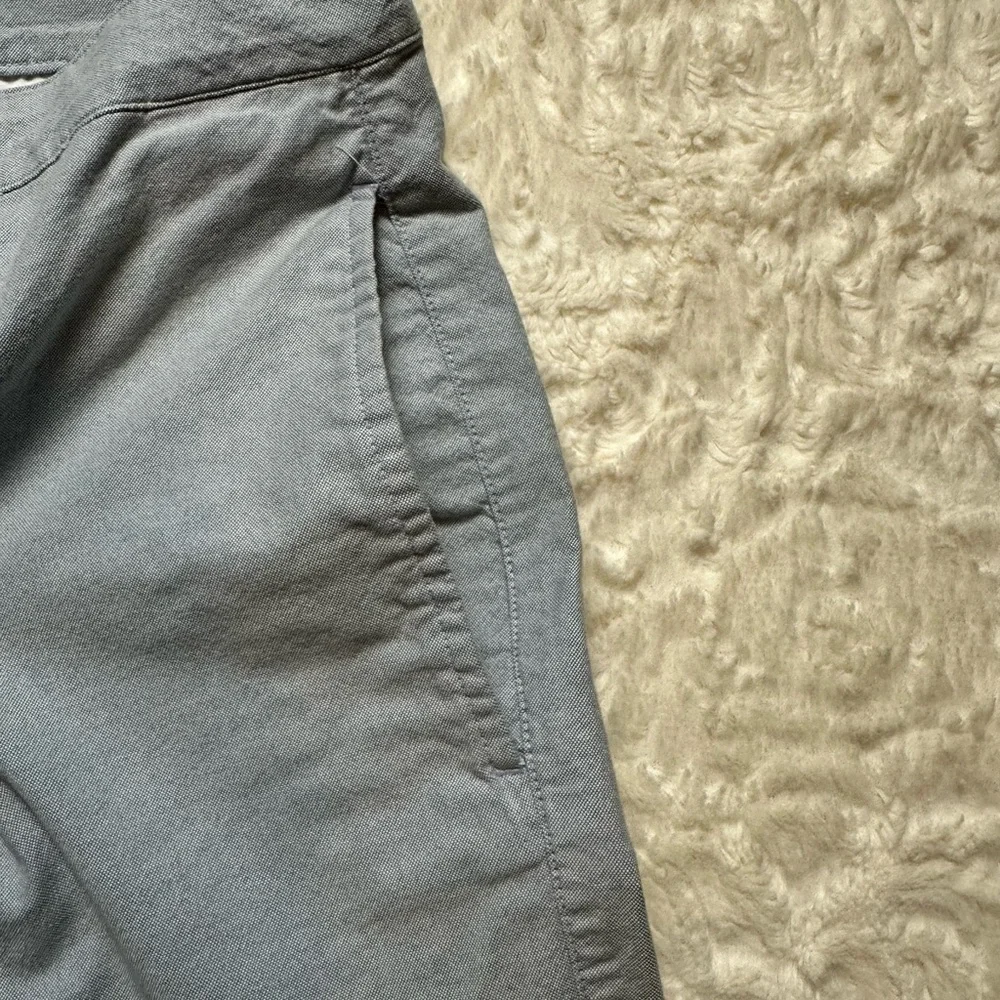 Chaps Men’s Stretch Chino Shorts Gray Size 34 Classic Fit